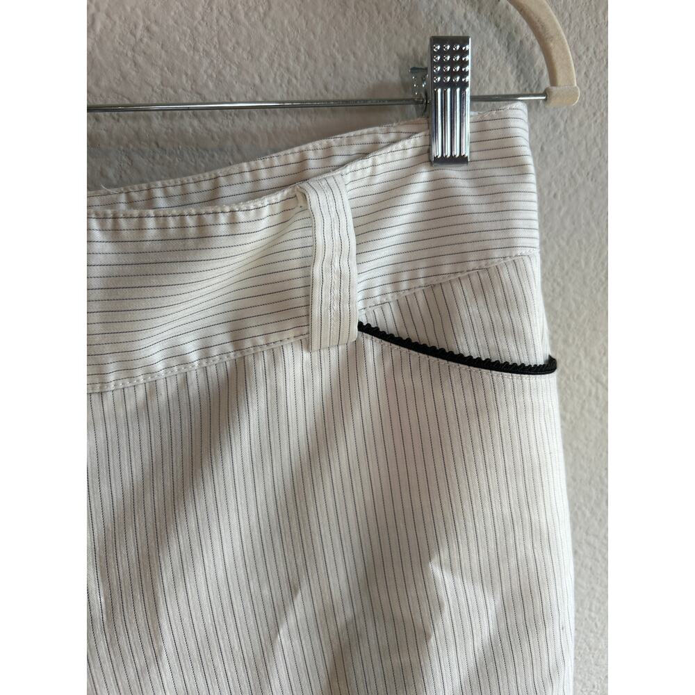 White House Black Market | Pinstripe Trouser Pant | 6R - Picture 10 of 15